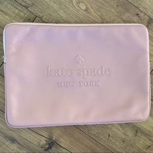 Laptop sleeve - Kate Spade New York light pink color